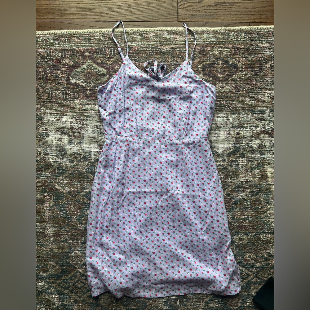 Floral Spaghetti Strap Dress